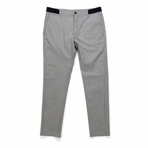 Zara Men's Stretch Waist Light Gray Chinos